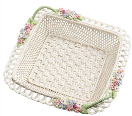 Basketware Square Periwinkle Basket