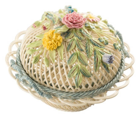 Basketware 6" Covered Round Basket