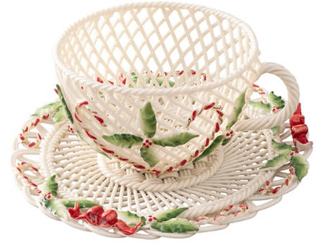 Basketware Cup & Saucer Basket