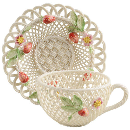Basketware Cup & Saucer Basket