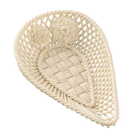 Basketware Chrysanthemum Teardrop Basket