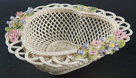Basketware Spring Violets Basket