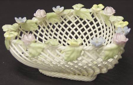 Basketware Floral Heart Basket
