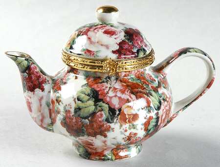 BAU80 Miniature Teapot & Hinged Lid