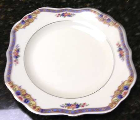 BLK170 Square Salad Plate