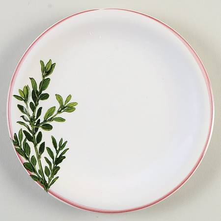 Holiday Branch Salad Plate