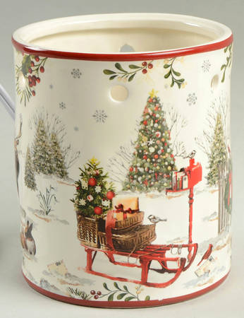 Winter Forest Electric Wax Tart Warmer No Lid