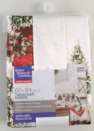 Winter Forest 60" x 84" Rectangular Tablecloth