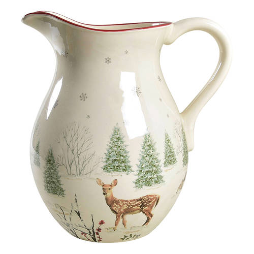Winter Forest 136 Oz Pitcher