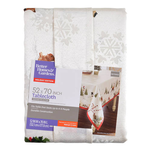 Winter Forest 52" x 70" Oblong Tablecloth