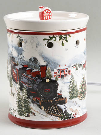 Winter Forest Electric Wax Tart Warmer & Lid