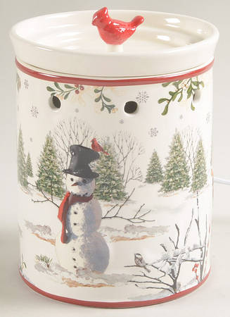 Winter Forest Electric Wax Tart Warmer & Lid