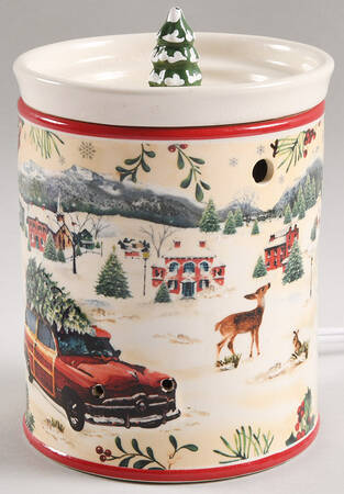 Winter Forest (Electric) Wax Tart Warmer & Lid