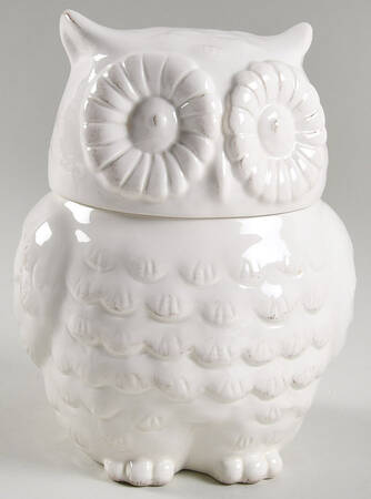 Winter Forest Figural Cookie Jar & Lid
