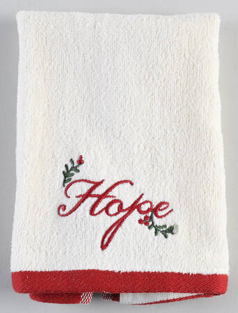 Winter Forest Cloth Guest Towel