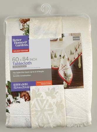 Winter Forest 60" x 84" Rectangular Tablecloth