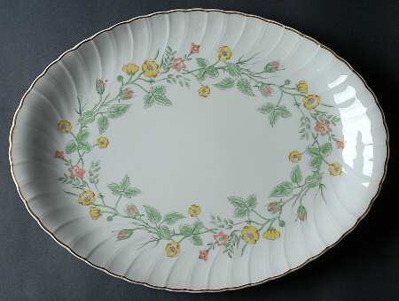 Meudon 15" Oval Serving Platter