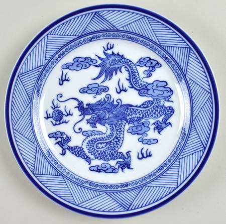 Asian Garden Salad Plate