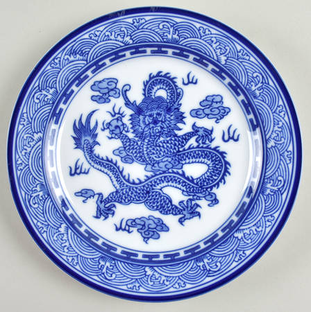 Asian Garden Salad Plate