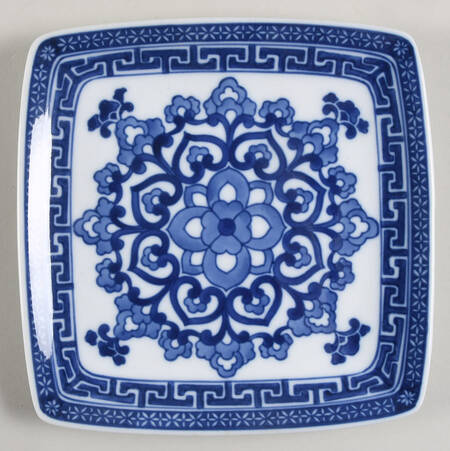 Asian Garden 7" Square Plate