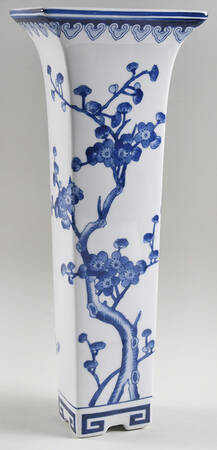 Asian Garden 15" Vase