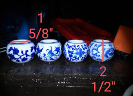 Asian Garden 2" Votive Candleholder
