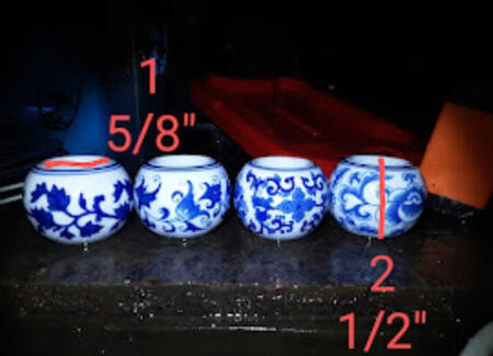 Asian Garden 2" Votive Candleholder
