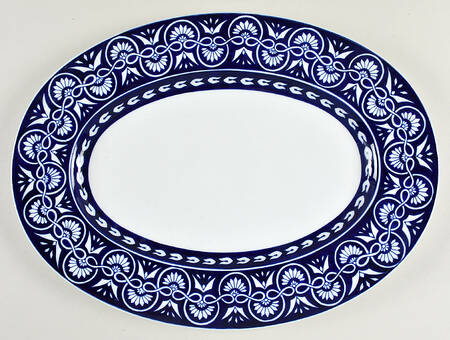 Asian Garden Underplate for Oval Tureen