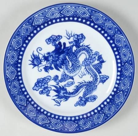 Asian Garden Salad Plate