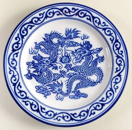 Asian Garden Salad Plate