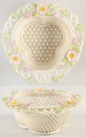 Wild Irish Rose Pierced Basket