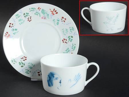 Collection Marc Chagall Breakfast Cup & Saucer Set