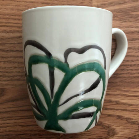 Zen Garden Green (Green &amp; Grey Flower) by Baum Brothers