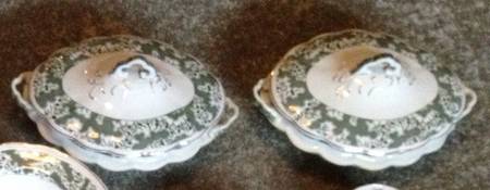 Boness Green Oval Covered Vegetable