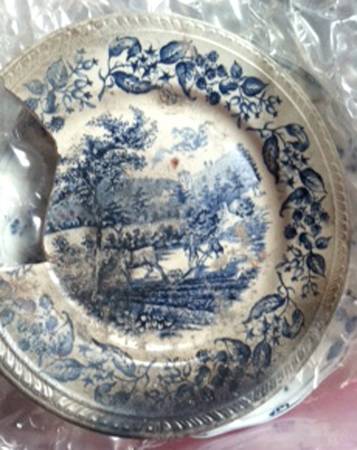 Old English Country Crafts Blue by Barker Bros Ltd
