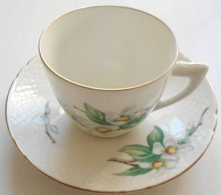 BIG95 Flat Demitasse Cup & Saucer Set