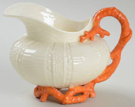 Echinus Orange by Belleek Pottery (Ireland)