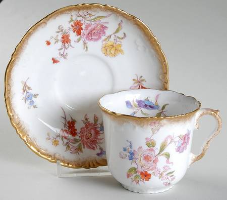 3-8831-E Flat Cup & Saucer Set