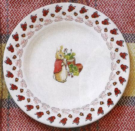 Peter Rabbit Child's Plate