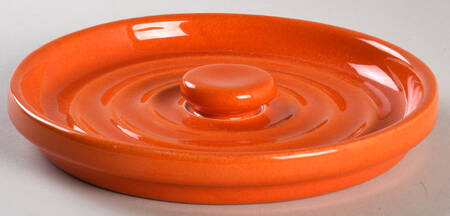 Ring Orange (New, Circa 2000) Lid for 6" Storage Jar