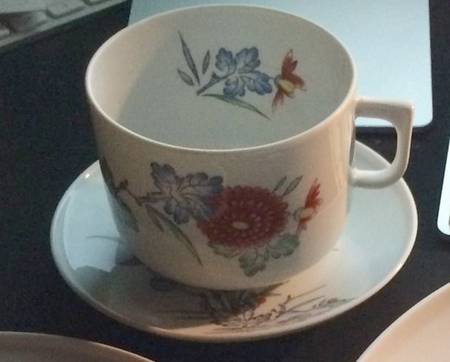 Coreen Footed Cup & Saucer Set