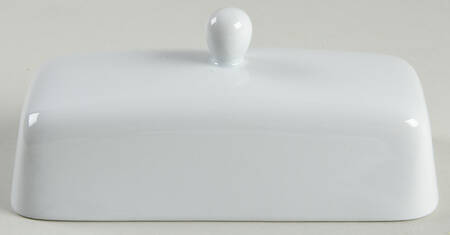 Whiteware (Square) Savion Lid for 1/4 Lb Butter