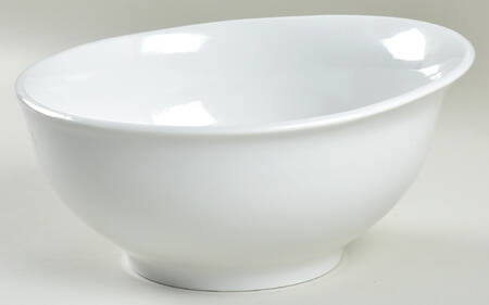 Whiteware (Round, Smooth) 9" Round Serving Bowl