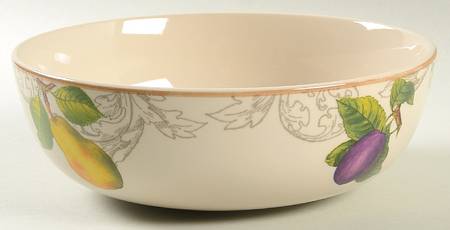 Orchard Harvest 9" Round Vegetable Bowl