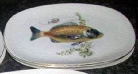 BHY4 12" Oval Serving Platter