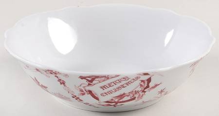 Yuletide Garland Soup/Cereal Bowl
