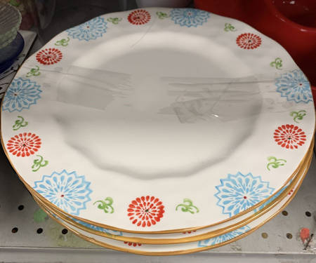 Floral Dinner Plate