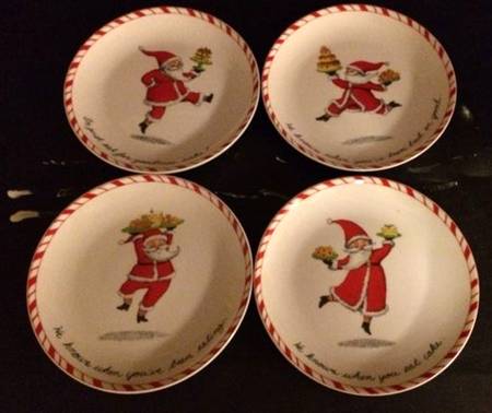 Peppermint Parade Dessert/Pie Plate