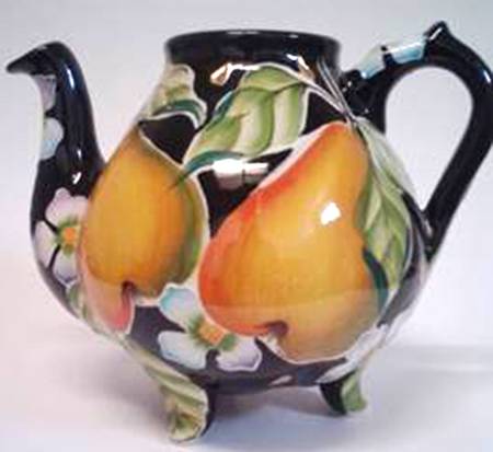 Enameled Giftware Teapot No Lid