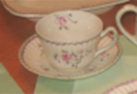 A4959 Flat Cup & Saucer Set